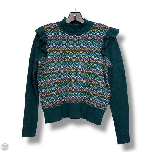Sweater By Loft In Teal, Size: M