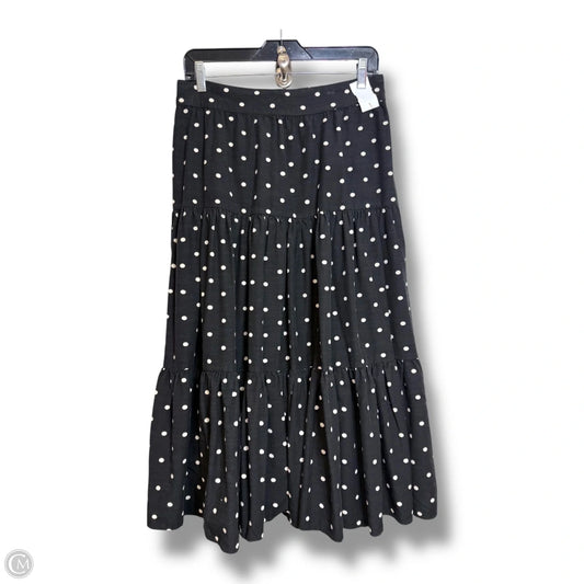 Skirt Maxi By Lc Lauren Conrad In Polkadot Pattern, Size: M