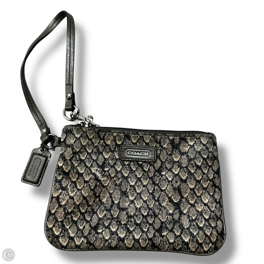 Wristlet Designer By Coach, Size: Small