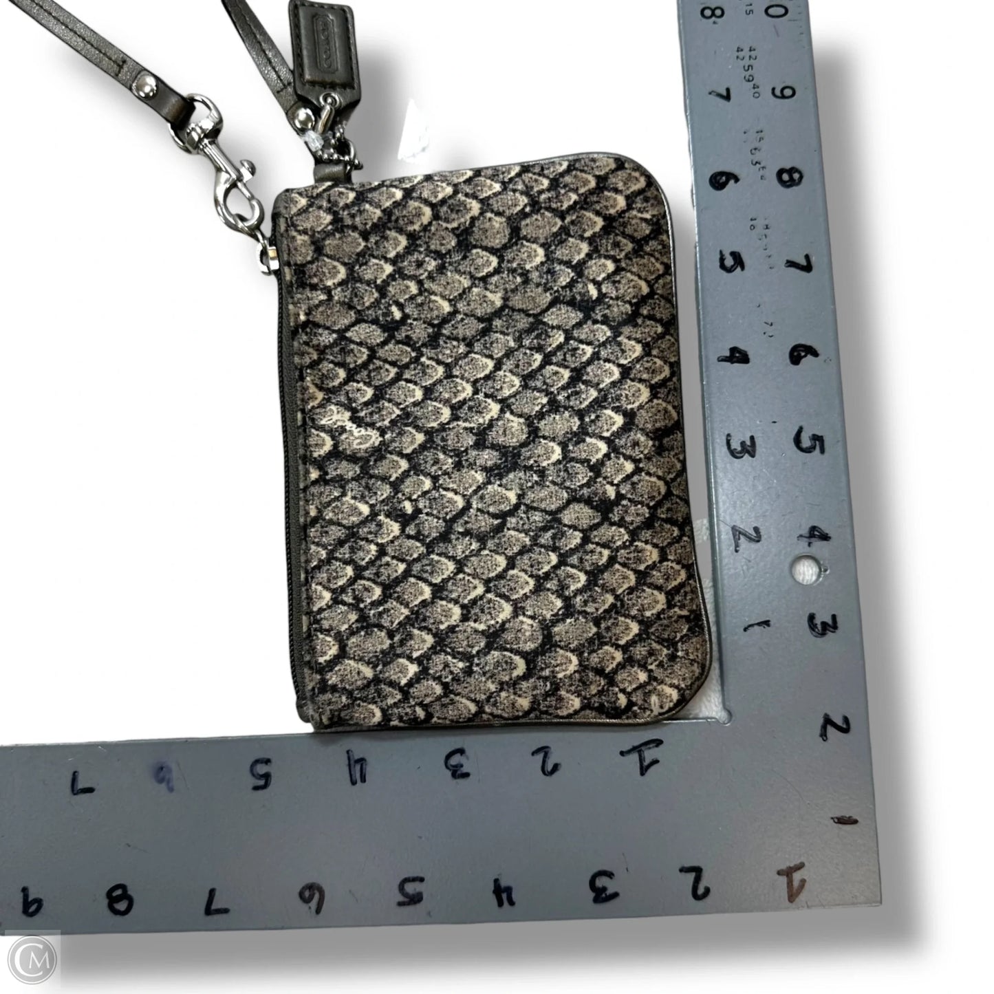 Wristlet Designer By Coach, Size: Small