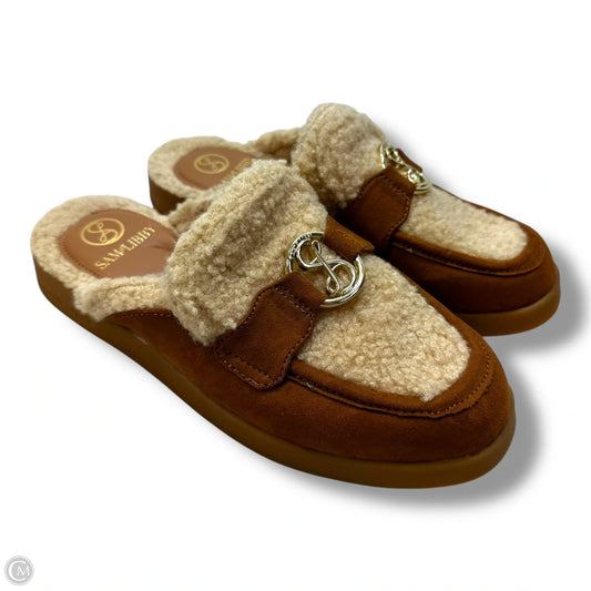 Shoes Flats By Sam And Libby In Tan, Size: 7.5