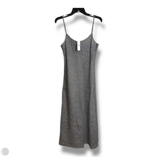 Dress Casual Midi By J. Crew In Checkered Pattern, Size: 8