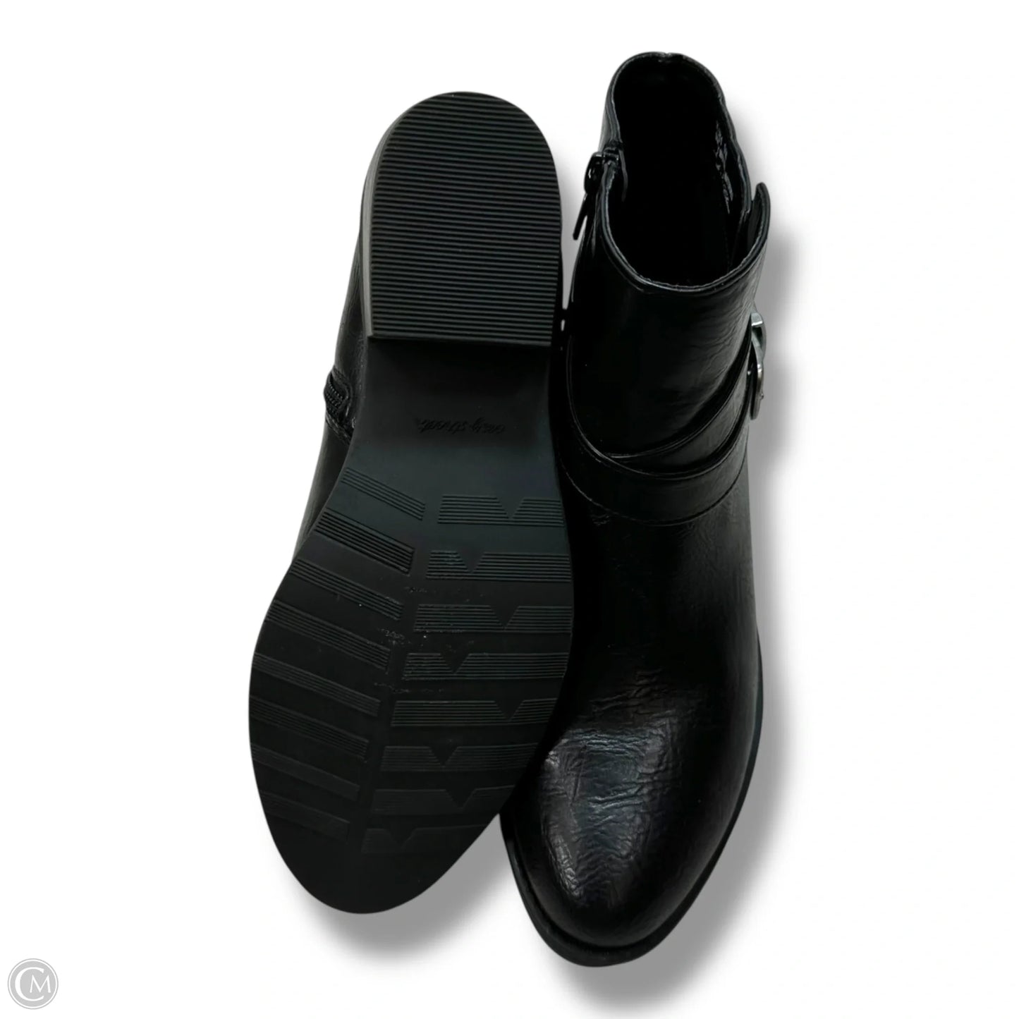 Boots Ankle Flats By Easy Street In Black, Size: 9
