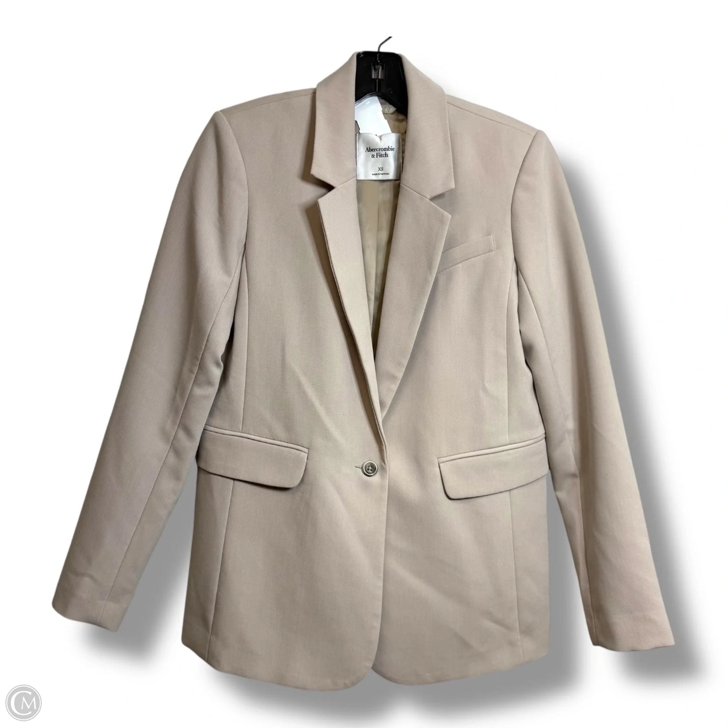Blazer By Abercrombie And Fitch In Tan, Size: Xs