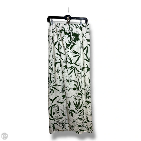 Skirt Midi By Abercrombie And Fitch In Green, Size: Xs