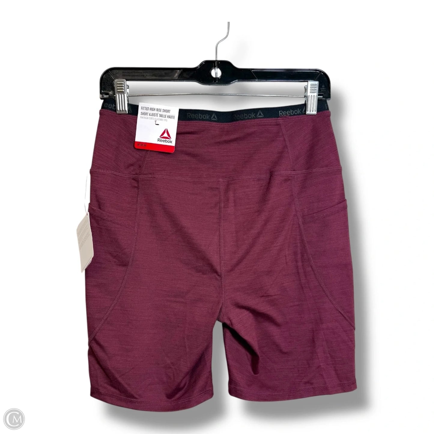 Athletic Shorts By Reebok In Maroon, Size: M