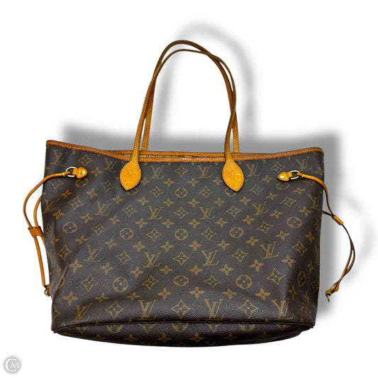 Neverfull MM Luxury Designer By Louis Vuitton, Size: Medium