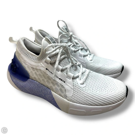 Shoes Sneakers By Under Armour In White, Size: 9.5