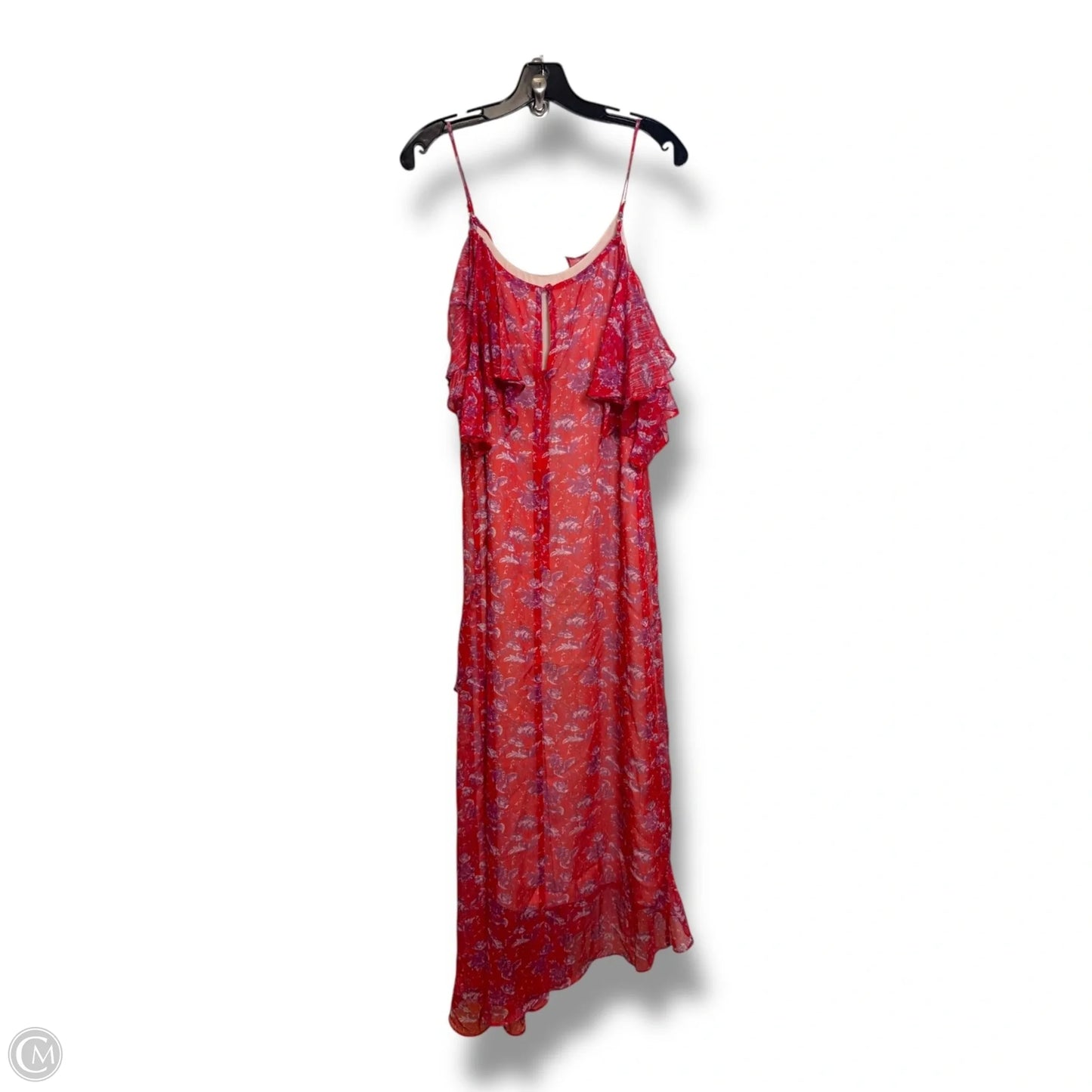 Dress Casual Midi By Clothes Mentor In Red, Size: S