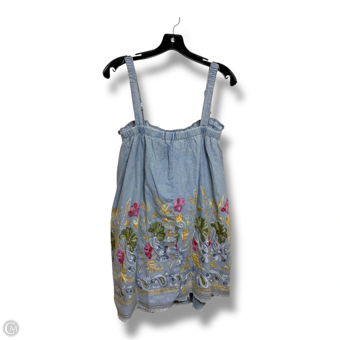 Dress Casual Short By Pol In Blue Denim, Size: S