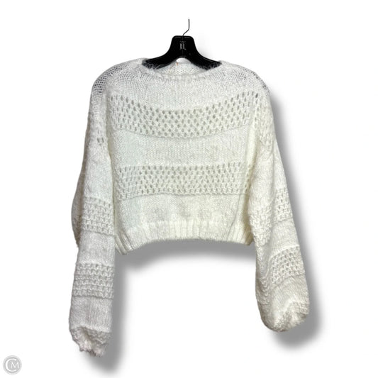 Sweater By Cupshe In White, Size: M