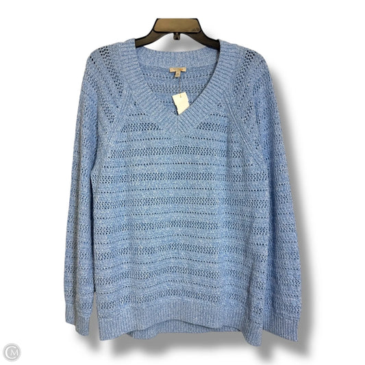 Sweater By Talbots In Blue, Size: Xl