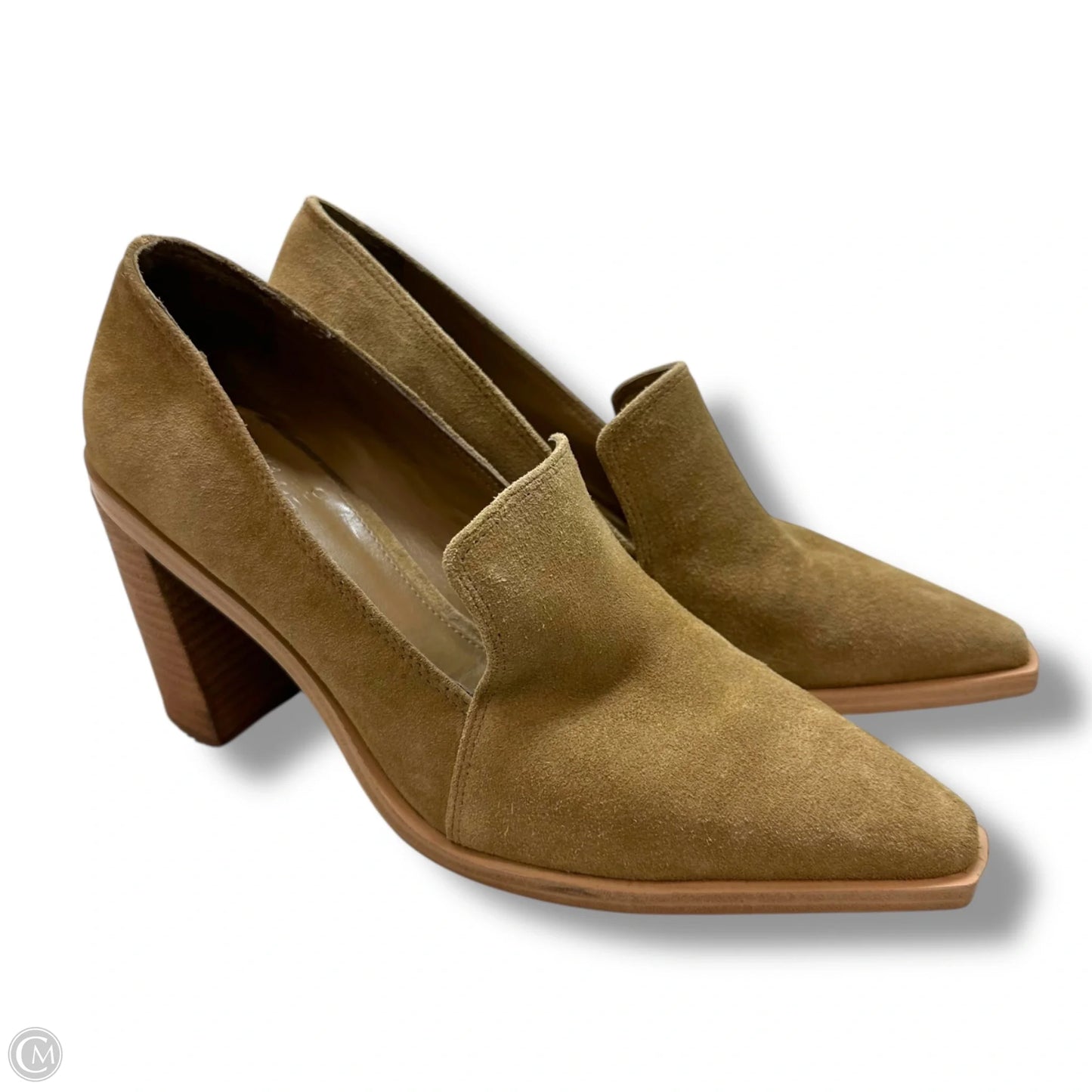 Shoes Heels Block By Vince Camuto In Tan, Size: 8