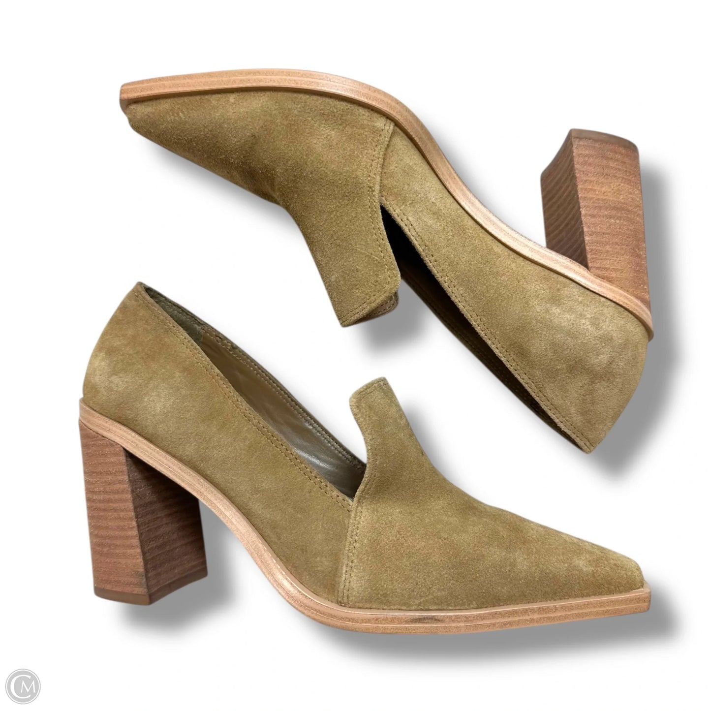 Shoes Heels Block By Vince Camuto In Tan, Size: 8