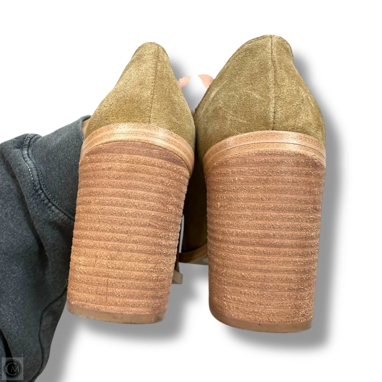 Shoes Heels Block By Vince Camuto In Tan, Size: 8