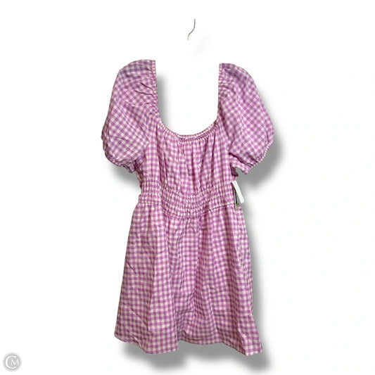Dress Casual Short By Bp In Checkered Pattern, Size: 1x