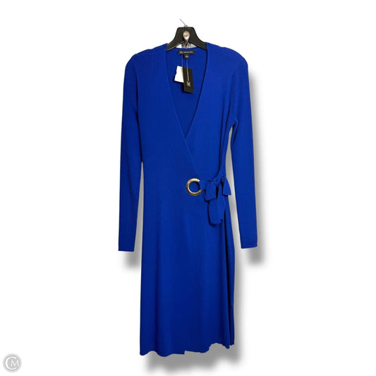 Dress Party Midi By Inc In Blue, Size: S