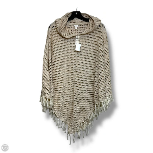 Poncho By Aerie In Beige, Size: L/XL
