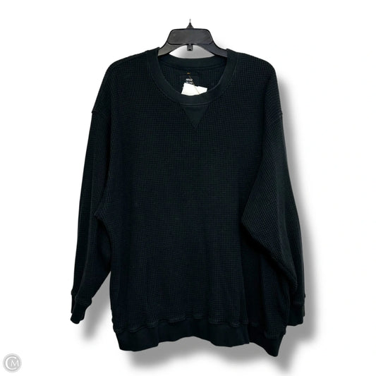 Top Long Sleeve By Aerie In Black, Size: Xxl