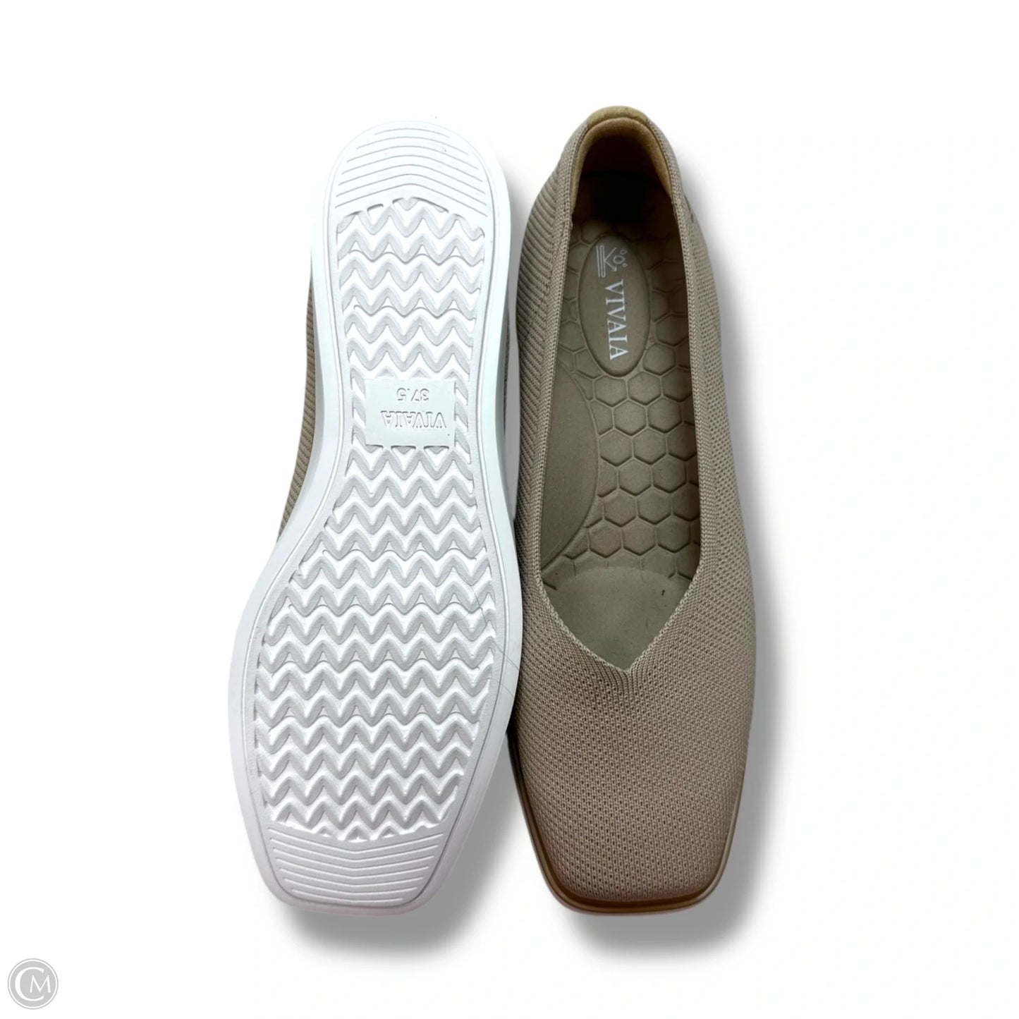 Shoes Flats By VIVAIA In Beige, Size: 7