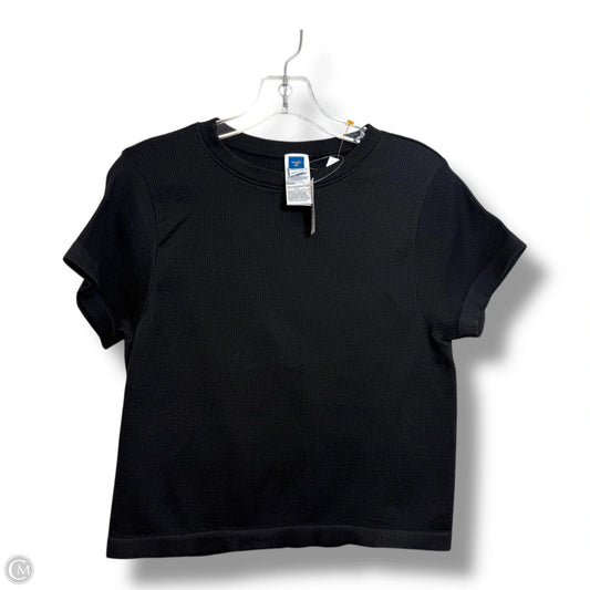 Top Short Sleeve Basic By Old Navy In Black, Size: Xxl