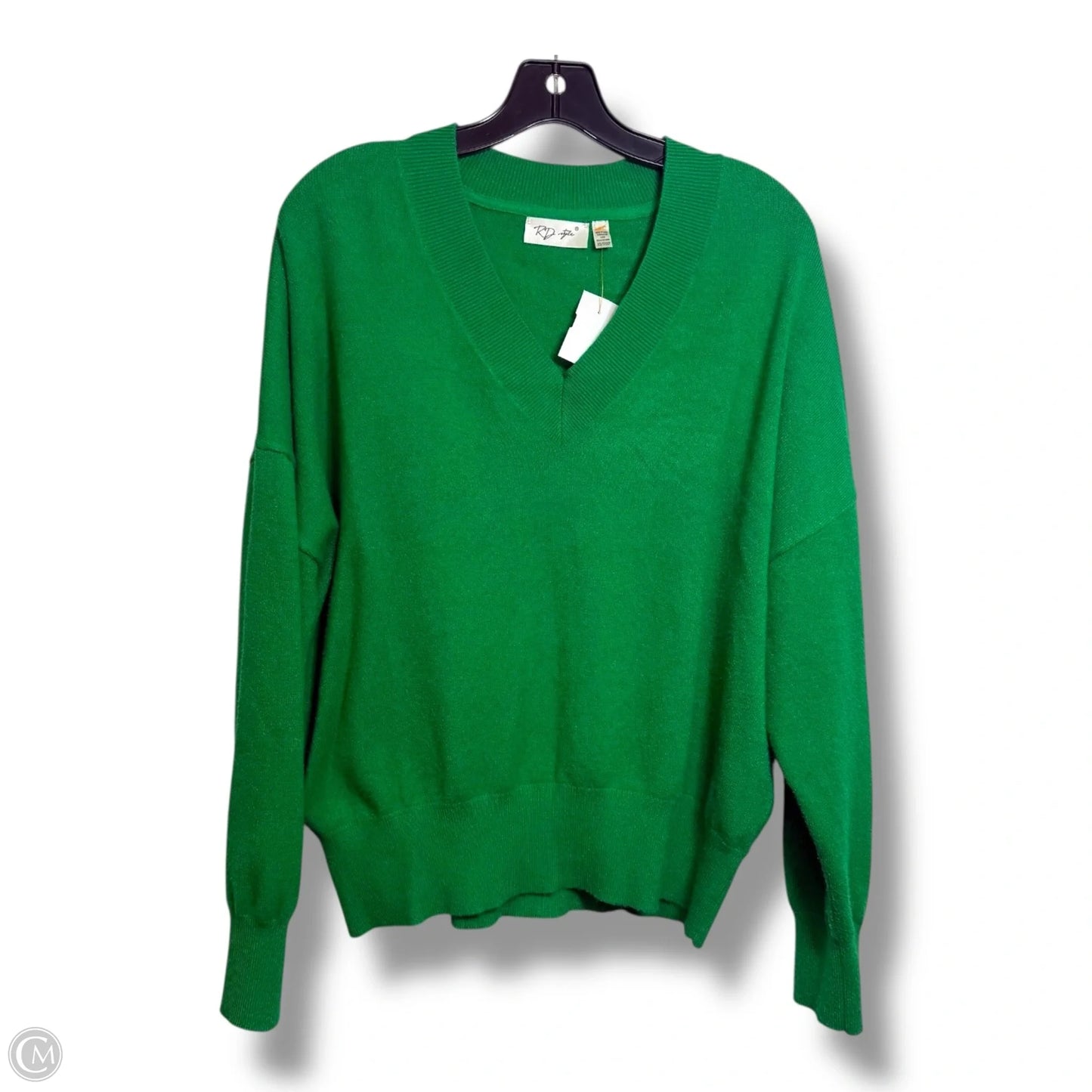 Sweater By Clothes Mentor In Green, Size: Xs