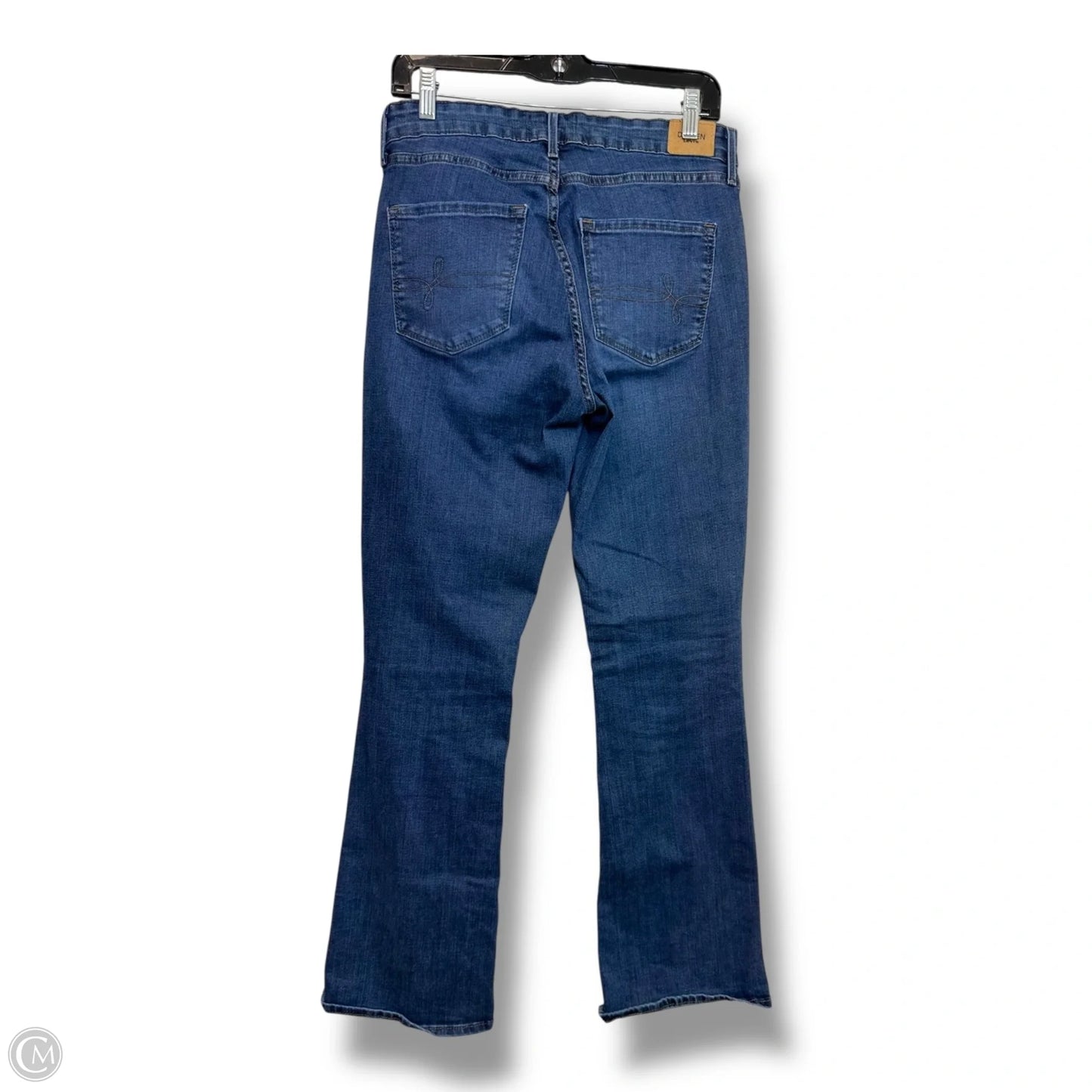 Jeans mid rise Boot Cut By Levis In Blue Denim, Size: 10