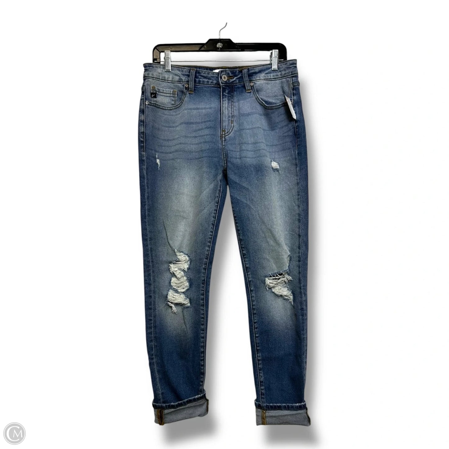 Jeans Boyfriend By Kancan In Blue Denim, Size: 6