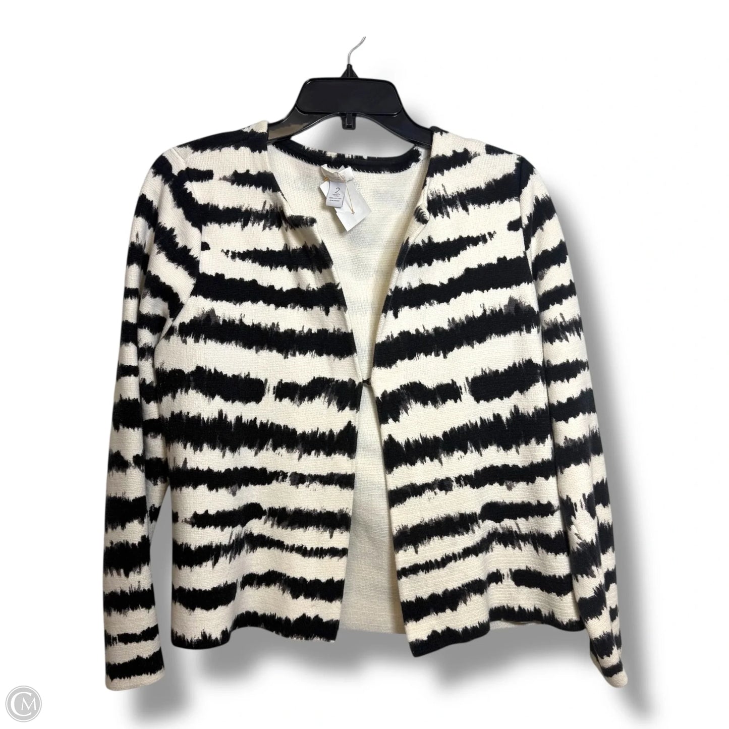Cardigan By Chicos In Animal Print, Size: L