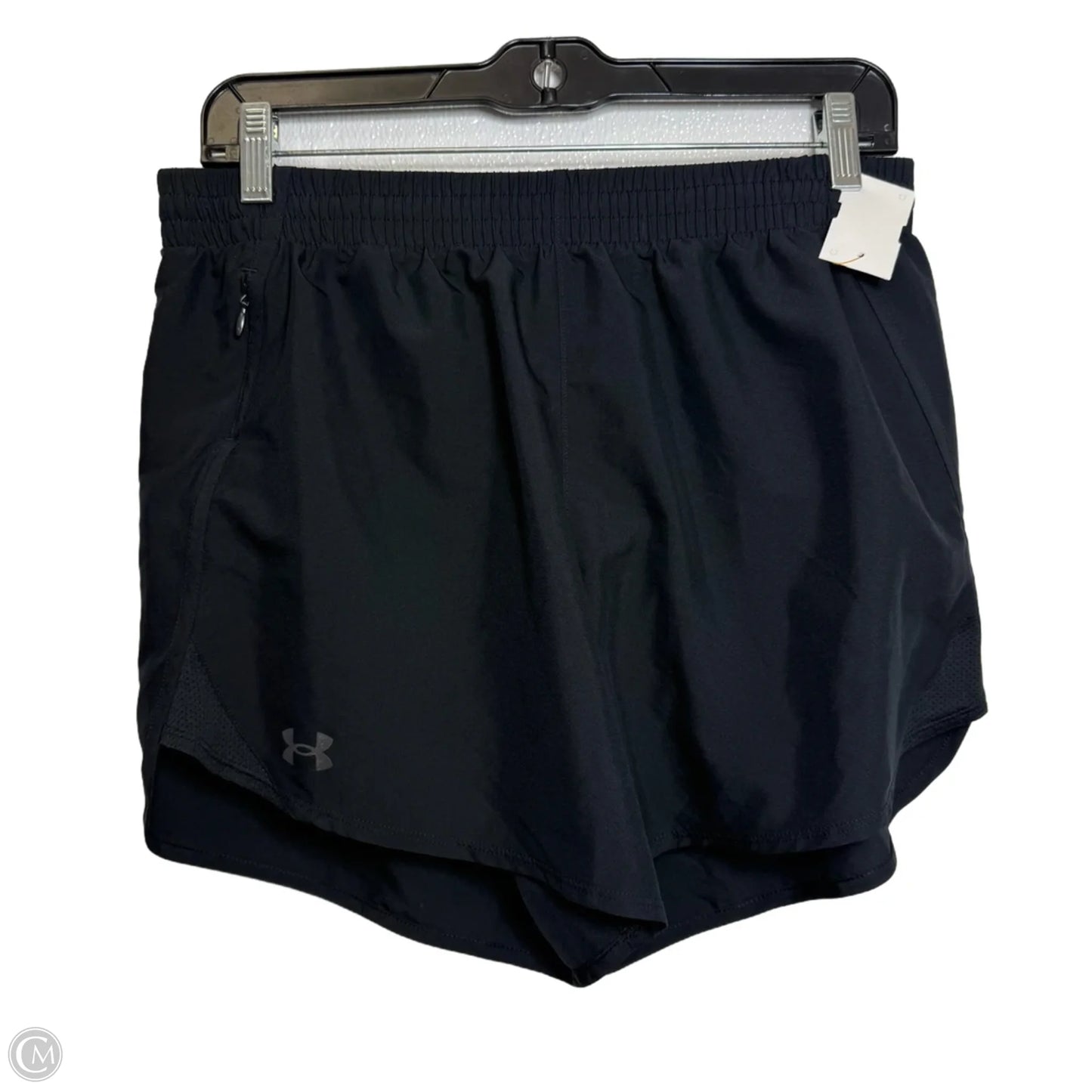 Athletic Shorts By Under Armour In Black, Size: M