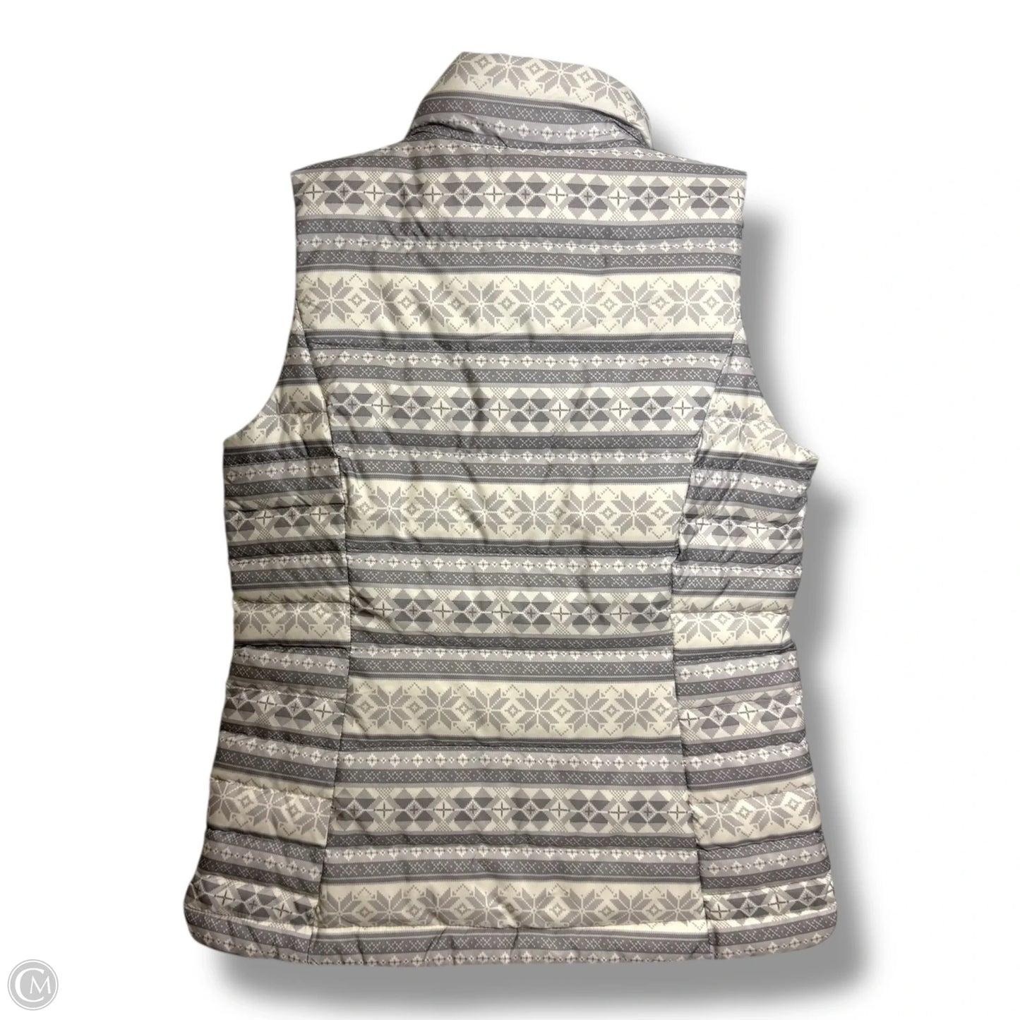 Vest Puffer & Quilted By Lands End In Grey, Size: Xs