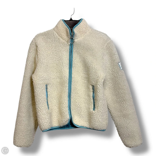 Jacket Faux Fur & Sherpa By Ivory Ella In Ivory, Size: Xs