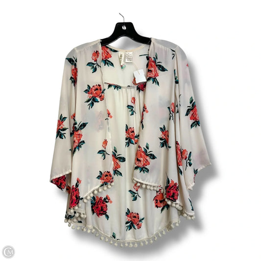 Kimono By Mimi Chica In Floral Print, Size: M