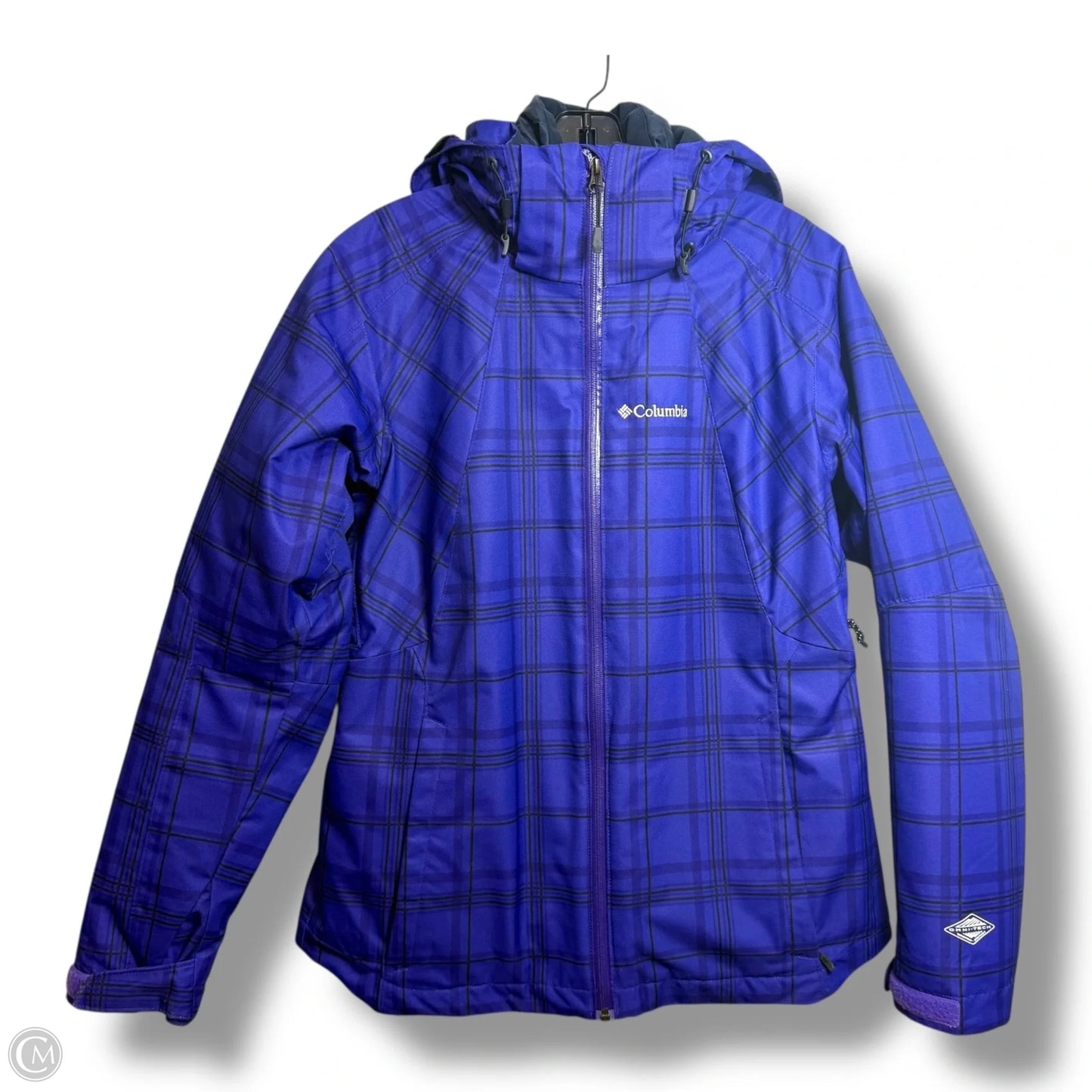 Coat Parka By Columbia In Plaid Pattern, Size: M