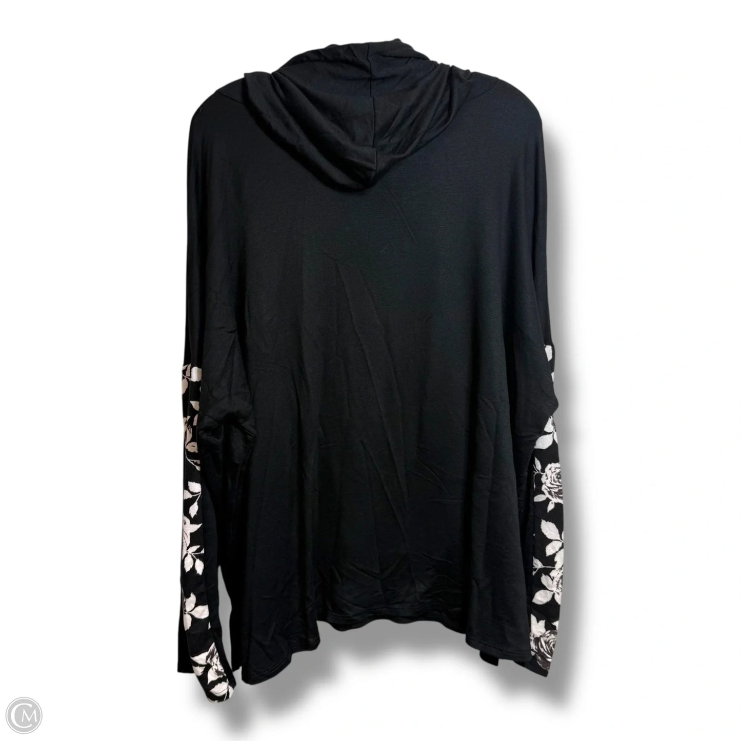 Top Long Sleeve By Honeyme In Black, Size: Xl