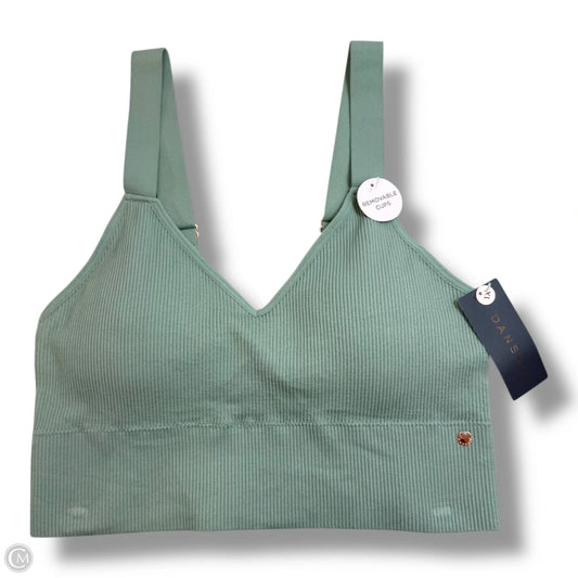 Athletic Bra By Danskin In Green, Size: 1x