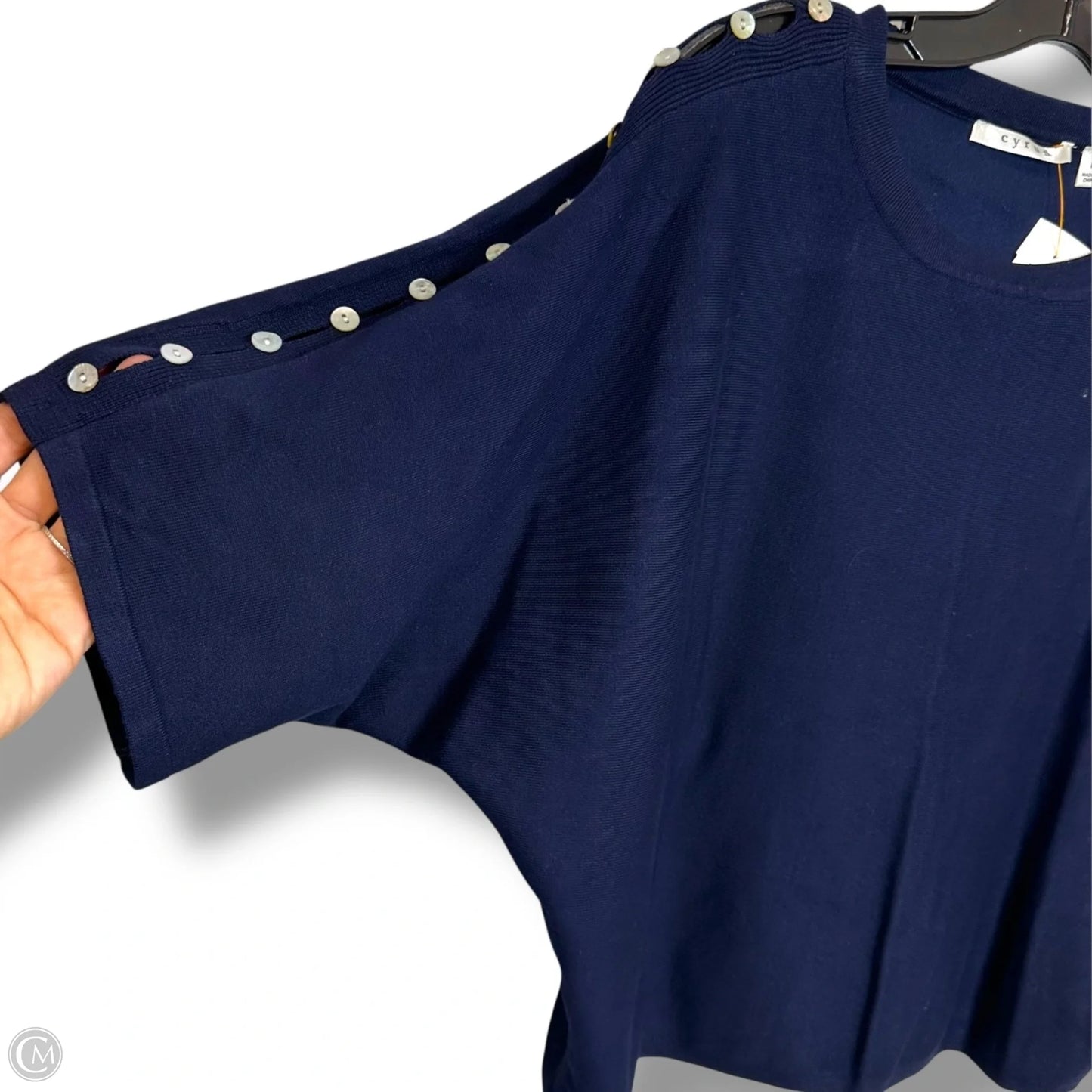 Sweater By Cyrus In Navy, Size: L