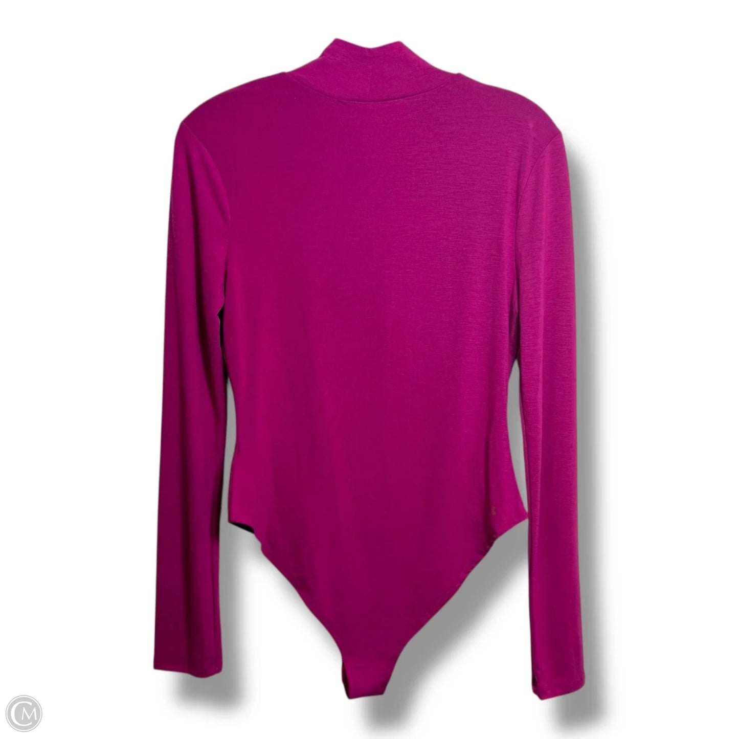 Bodysuit By Zenana In Pink, Size: Xl