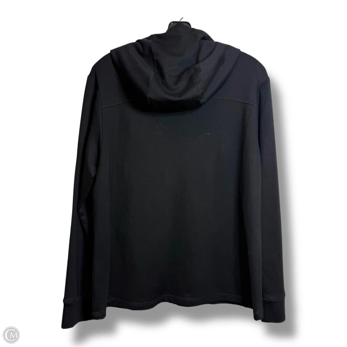 Athletic Jacket By Anne Klein In Black, Size: L
