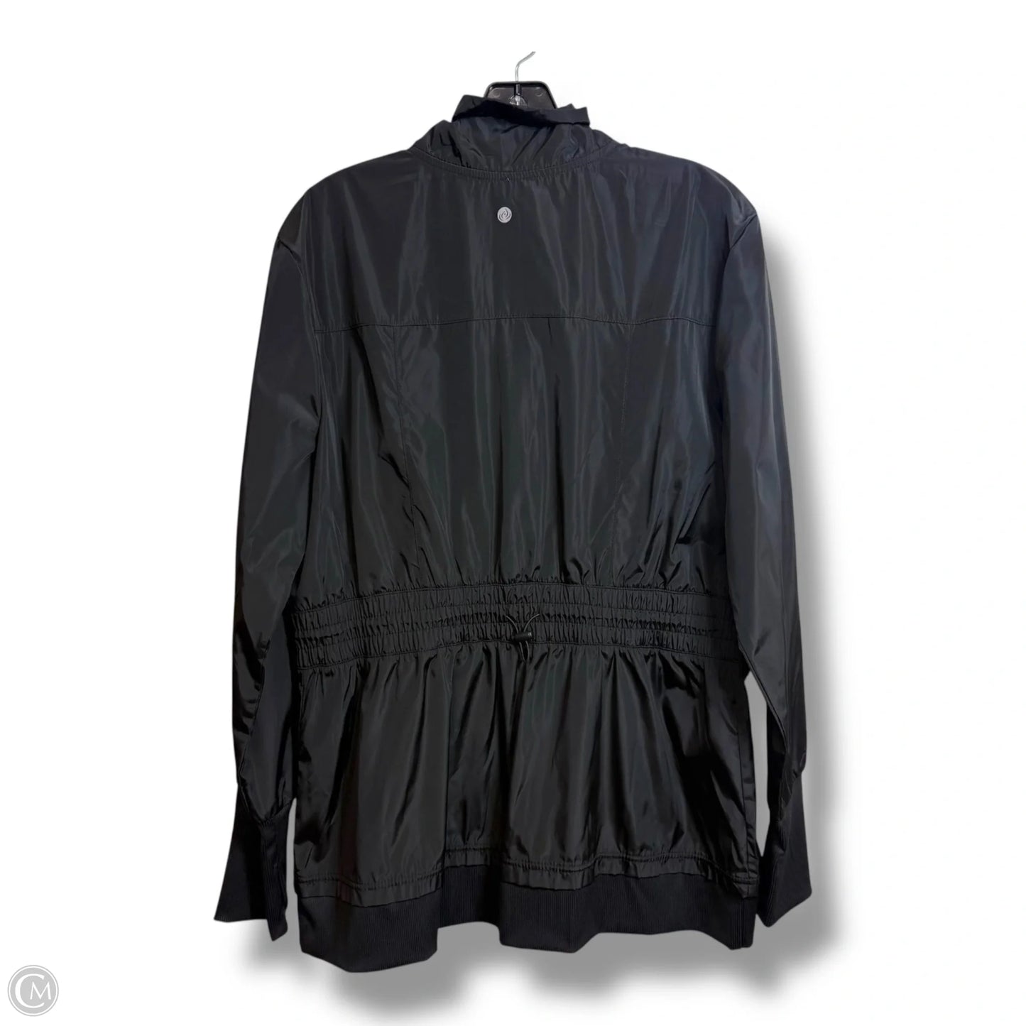 Jacket Windbreaker By Apana In Black, Size: L