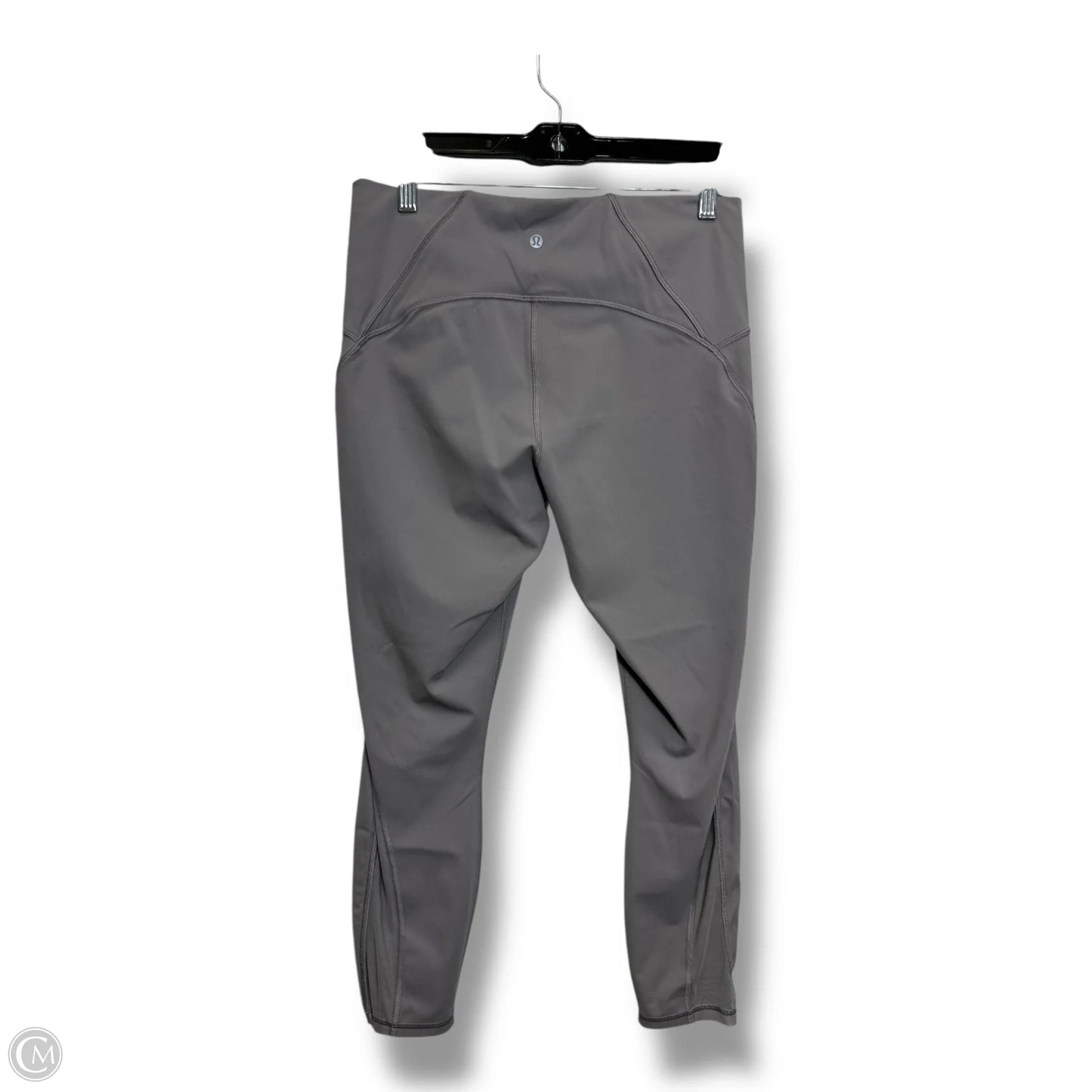 Athletic Leggings By Lululemon In Grey, Size: 12
