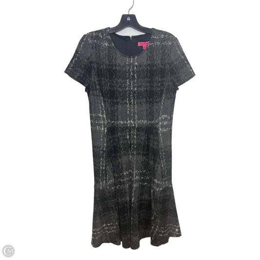 Dress Casual Short By Betsey Johnson In Black, Size: 8