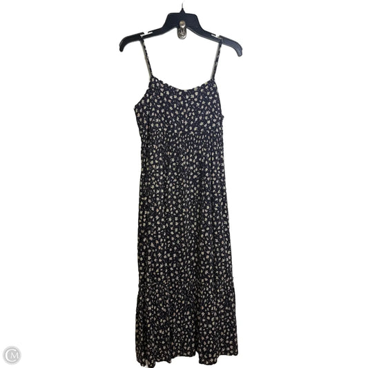 Dress Casual Midi By Madewell In Floral Print, Size: 4