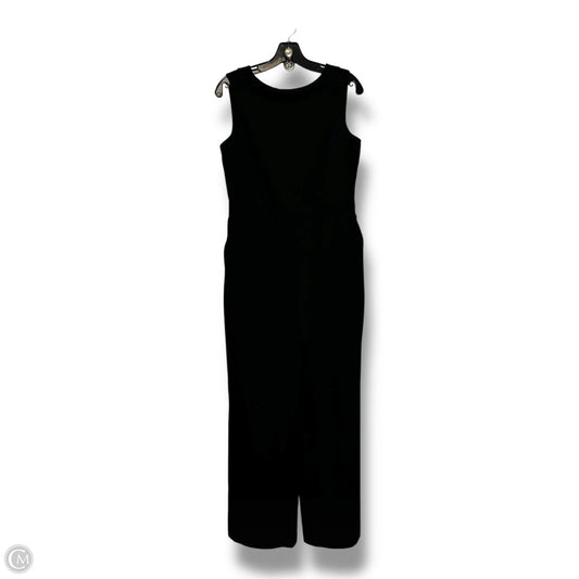 Jumpsuit By Ann Taylor In Black, Size: 6p