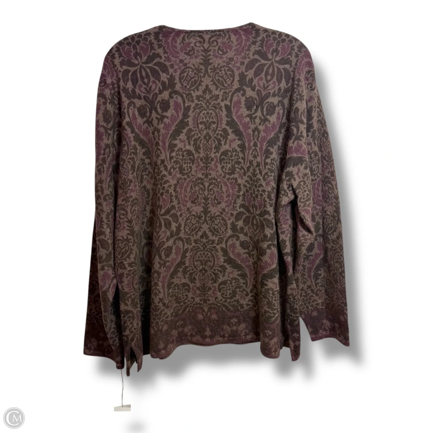 Sweater By Tweeds In Brown, Size: 3x