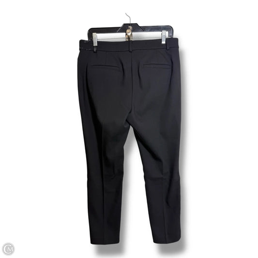 Pants Cropped By Loft In Black, Size: 10p