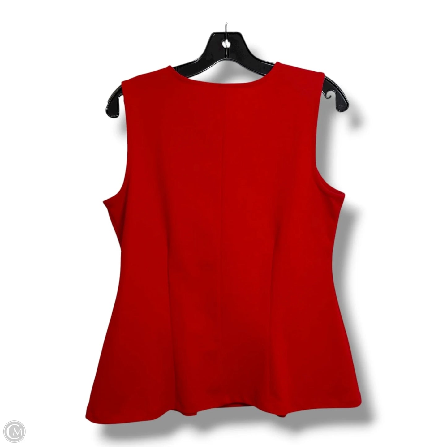 Top Sleeveless By 1901 In Red, Size: Mp
