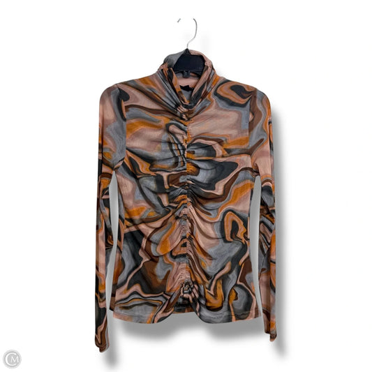 Top Long Sleeve By Jane And Delancey In Multi-colored, Size: M