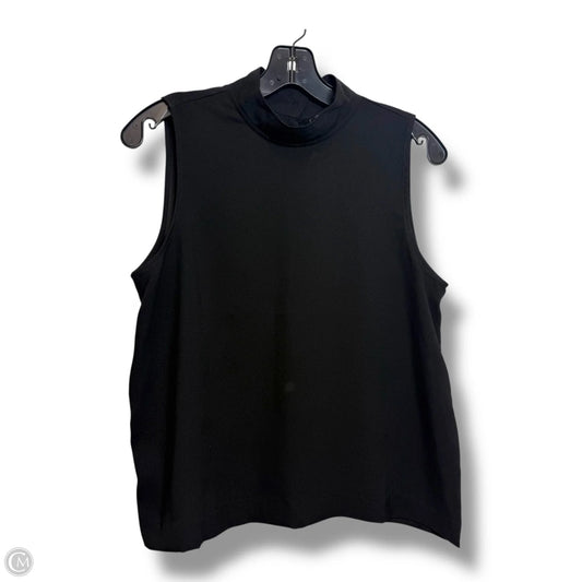Top Sleeveless Basic By Ann Taylor In Black, Size: Mp