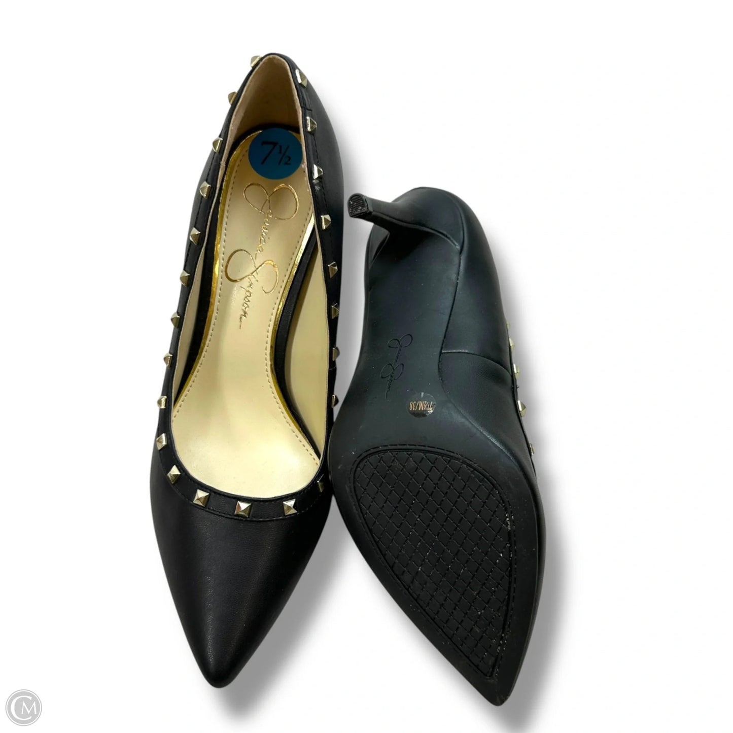 Shoes Heels Stiletto By Jessica Simpson In Black, Size: 7.5